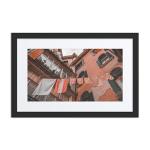 Hanging clothes in Venice