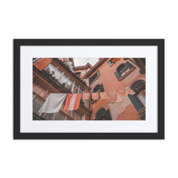 Hanging clothes in Venice