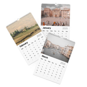 Calendar 2025 - Photographic journey through Italy.